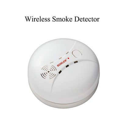 Bezdrôtový PIR detektor pohybu, senzor dverí, okien, požiaru, dymu, plynu, stroboskopická siréna, príslušenstvo 433 MHz pre alarm KONLEN