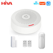 Wifi viedās mājas signalizācijas sistēma bezvadu 433 MHz apsardzes signalizācija Tuya Smart Life App Control bezvadu mājas signalizācijas komplekts