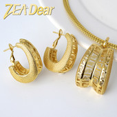 ZEADear Jewelry 2022, nou Dubai, culoare auriu, bijuterii goale, Africa de lux, bijuterii punk, colier, accesorii pentru femei, cadou cu ridicata