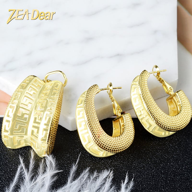 ZEADear Jewelry 2022, nou Dubai, culoare auriu, bijuterii goale, Africa de lux, bijuterii punk, colier, accesorii pentru femei, cadou cu ridicata