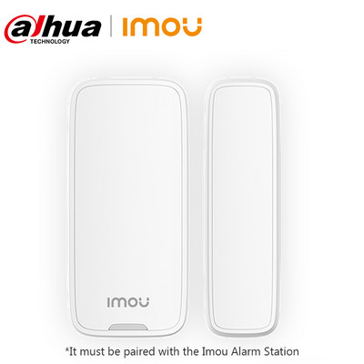 IMOU Smart 433MHz Detector de senzor magnetic pentru fereastră de ușă fără fir pentru interior pentru sistemul de alarmă de securitate la domiciliu (bateria nu este inclusă)