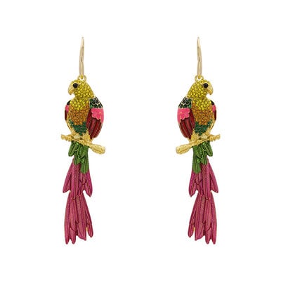 JURAN Nova moda 2020. Cvjetne naušnice za žene Boemske raznobojne geometrijske padajuće naušnice Pokloni za zabave Bižuterije Veleprodaja