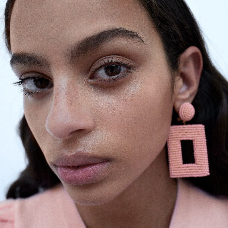 JURAN Nova moda 2020. Cvjetne naušnice za žene Boemske raznobojne geometrijske padajuće naušnice Pokloni za zabave Bižuterije Veleprodaja