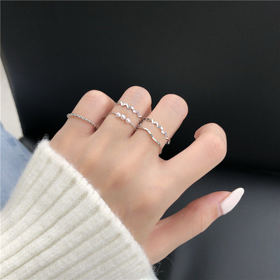 Novi boemski set prstenja za žene Vintage Antikna zlatna boja Laides Retro Dodaci za prste anillos mujer Retro bague femme