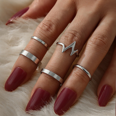 Novi boemski set prstenja za žene Vintage Antikna zlatna boja Laides Retro Dodaci za prste anillos mujer Retro bague femme