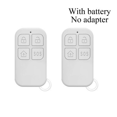 WIFI GSM Kućni bežični sigurnosni alarmni sustav Kompleti Protuprovalni alarm Detektor pokreta protiv kućnih ljubimaca Tuya Alexa APP Wifi kamera 11 jezika