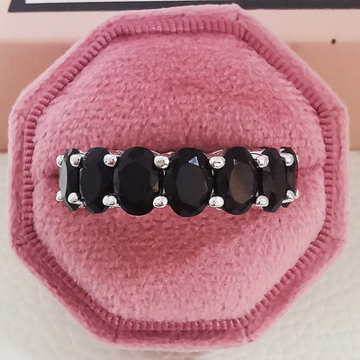 Novi dolazak iz 2023., modni luksuzni zeleni crni ružičasti srebrni vjenčani prsten Eternity Band za žene, poklon za zabave, nakit Z13