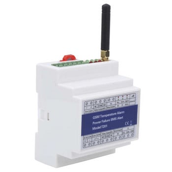 T201 GSM SMS Дистанционно 2G/3G/4G Температурна аларма Монитор Захранване Състояние Сигнал за повреда Мониторинг GSM 4G Контролер за достъп Детектор