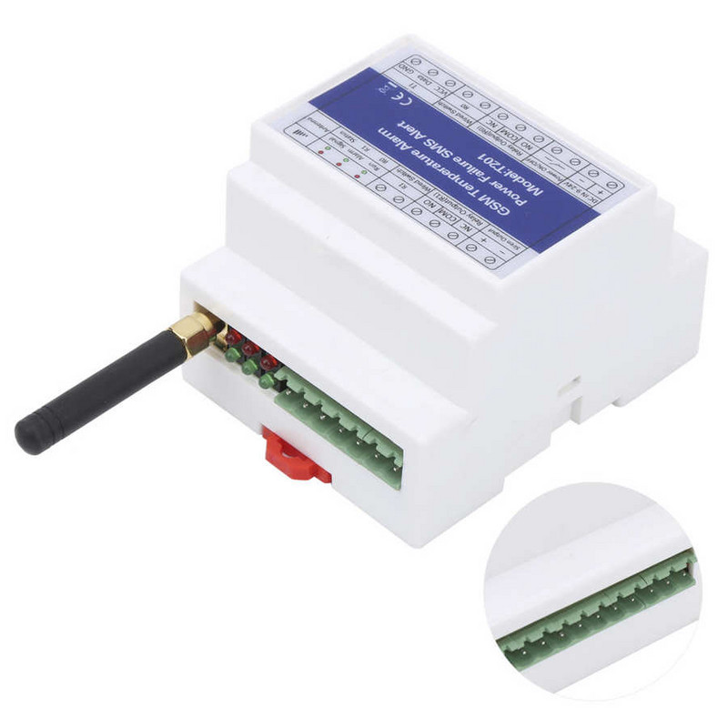 T201 GSM SMS Daljinski 2G/3G/4G Monitor alarma za temperaturu Nadgledanje statusa napajanja Upozorenje o kvaru Nadgledanje GSM 4G Kontroler pristupa Detektor