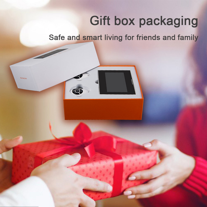 ACJ Wifi HD Έξυπνο κιτ συστήματος συναγερμού ασφαλείας για το σπίτι Ασύρματο 433MHz ανιχνευτής υπερύθρων Συναγερμός Αισθητήρας πόρτας Τηλεχειριστήριο με κουδούνι πόρτας