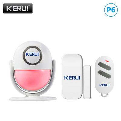 KERUI 125dB PIR liikumishäire uksekell koduvalve juhtmevaba juhtimine sissemurdmisanduri detektor tervitus uksekella SOS häiresüsteemid