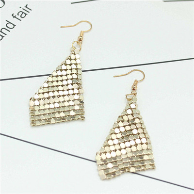 2019 New Statement Ékszer márka flitter Bojt hosszú leejtő fülbevaló női Dangle Olcsó fülbevaló Bijoux Star Long Ladies brincos