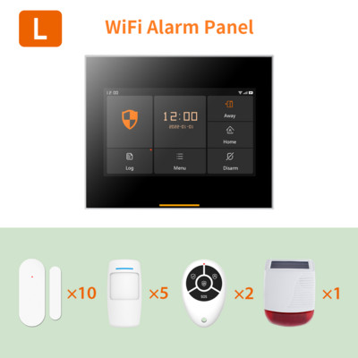 Bezdrôtový WiFi bezpečnostný alarm Tuya Ostaniot s podporou senzora pohybu, diaľkové ovládanie pomocou aplikácie proti demontáži