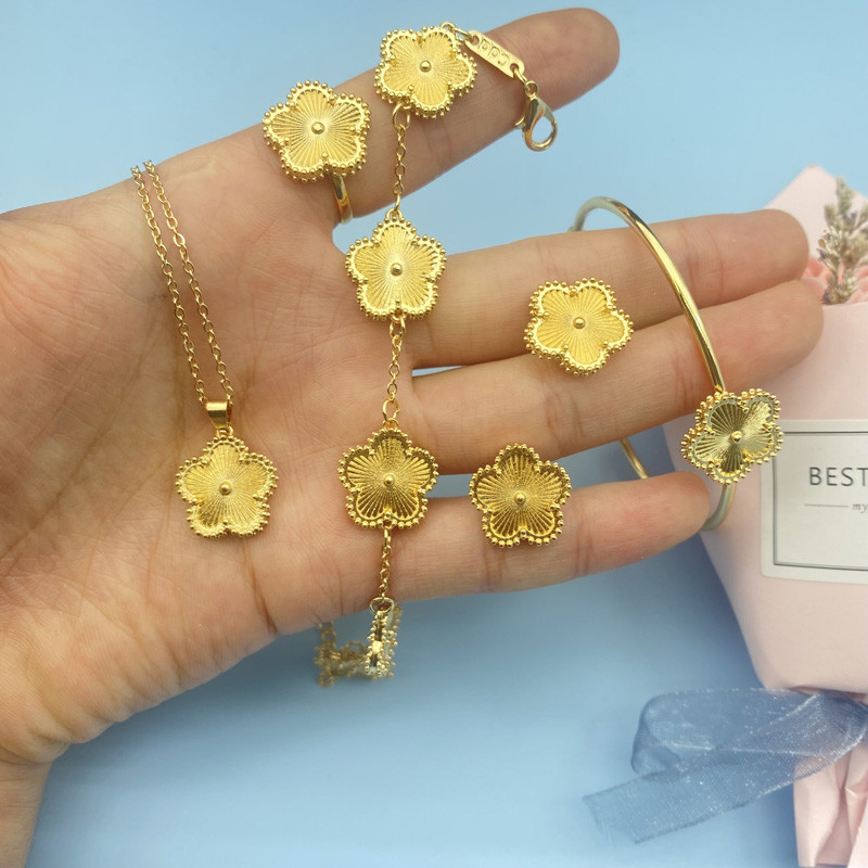 Luxusné šperky s motýľmi v zlatej farbe pre ženy, doprava zadarmo, luxusné svadobné obrúčky, náhrdelníky a náušnice, doplnky do Dubaja.