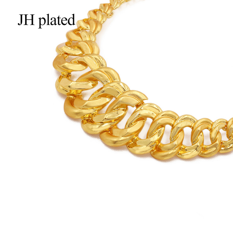 Luxusné svadobné sady zlatých šperkov pre ženy, náhrdelník, náušnice, náramok, prsteň, sada, indická africká svadobná ozdoba, darčeky