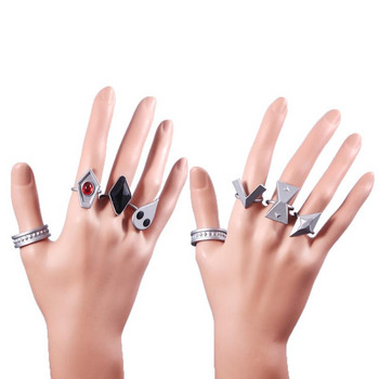 Genshin Impact Hu Tao Cosplay Σετ δαχτυλιδιών Γυναικεία Unisex Props Δαχτυλίδι σκηνής Κοσμήματα Εκλεκτά αξεσουάρ χαρακτήρων προσωπικότητας
