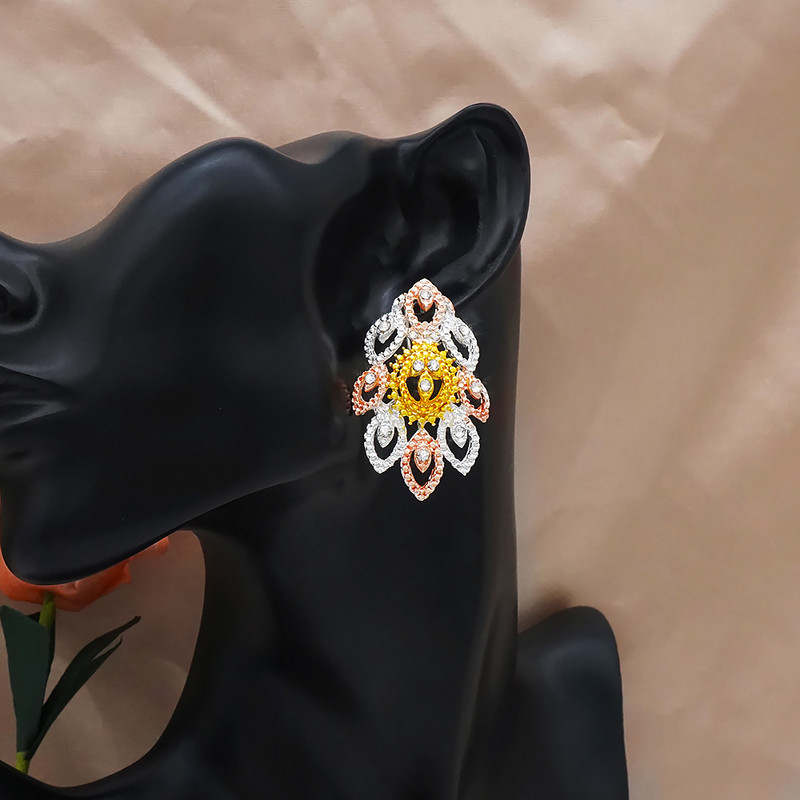 Nové nigérijské svadobné africké kostýmové šperky, Dubaj, zlatá farba, módny prívesok, náhrdelník, šperky, sady pre ženy, párty darček