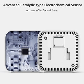IMOU WF1G WIFI Συναγερμός αερίου Βάση τοίχου υψηλής ευαισθησίας, σταθερή απόδοση Χαμηλή ψευδής υποστήριξη Εφαρμογή Imou Life