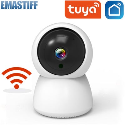Tuya Smart WiFi IR Telecomandă Senzor de temperatură de mișcare pentru ușă Detectoare de fum de apă Detectoare de gaz Notificare aplicație WiFi Alarma de securitate pentru acasă