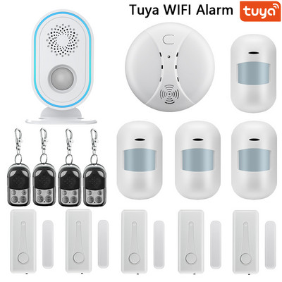 Σύστημα συναγερμού για οικιακή ασφάλεια διαρρήξεων 433 MHz WiFi Tuya smart Alarm Wireless Tuya Smart House Έλεγχος εφαρμογής