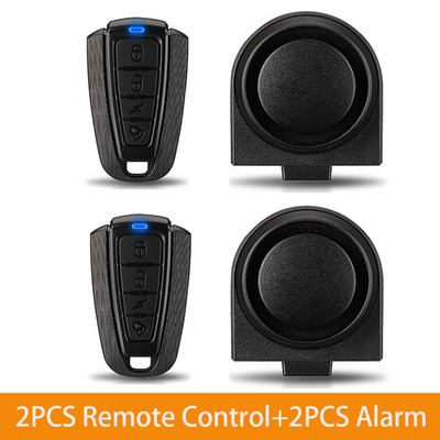 Συναγερμός κραδασμών ασύρματου ποδηλάτου Hollarm Τηλεχειριστήριο Συναγερμού μοτοσικλέτας φόρτισης USB Σύστημα συναγερμού αντικλεπτικού ανιχνευτή ποδηλάτου