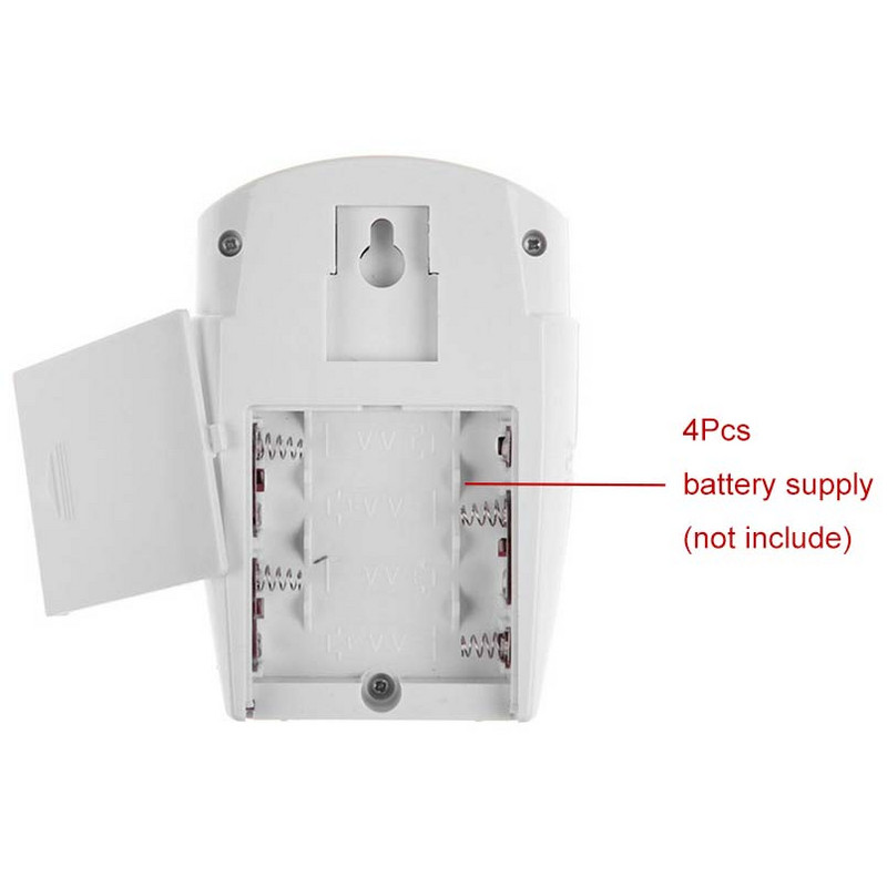 Koduvalvesüsteemi komplektid IR infrapuna liikumisanduri häiredetektor 105 dB häiremonitor Juhtmeta alarmsüsteem + 2 kaugjuhtimispulti