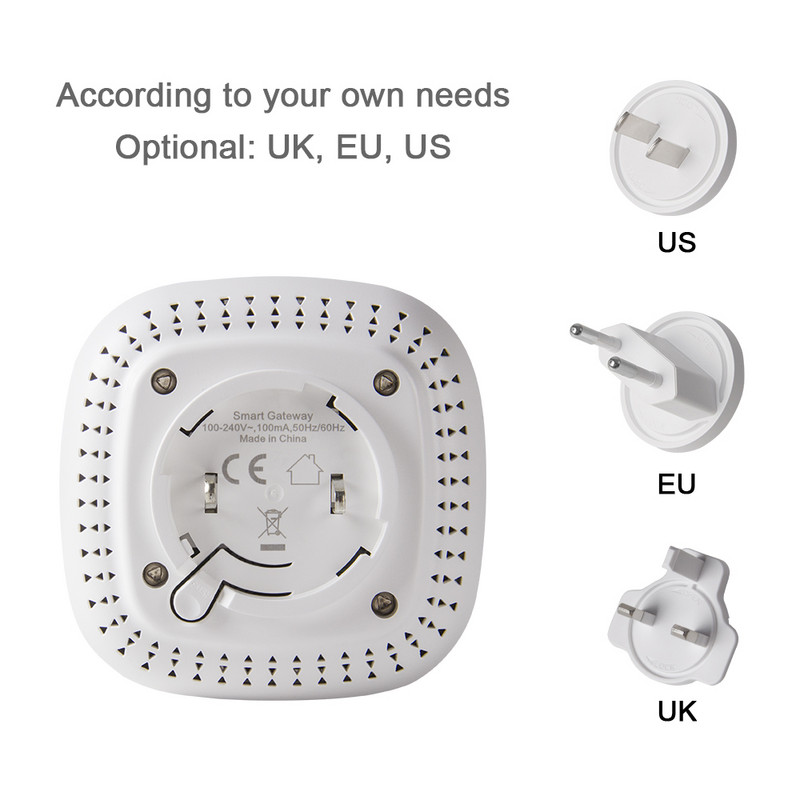 HEIMAN HA1.2 Zigbee ugunsdzēsības signalizācija bezvadu drošības mājas sistēma Viedā Wifi vārteja un dūmu detektora sensora saimniekdators DIY komplekts