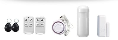 Noul sistem de alarmă inteligentă Wifi 2/3/4G gazdă PG103 Tuya Smart Life APP Control Senzor PIR Wireless Smart Home Security Suport Alexa