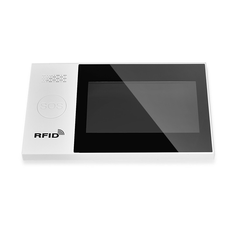 Tuya APP Πίνακας συναγερμού τηλεχειριστηρίου με δυνατότητα εναλλαγής 9 γλωσσών Ασύρματη οικιακή ασφάλεια Σύστημα συναγερμού WIFI GSM GPRS Αφόπλιση όπλισης κάρτας RFID