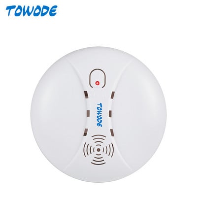TOWODE Tuya Smart Home riasztórendszer WIFI GSM vezetékes vezeték nélküli biztonság színes LCD kijelzővel mozgásérzékelővel kompatibilis Alexa