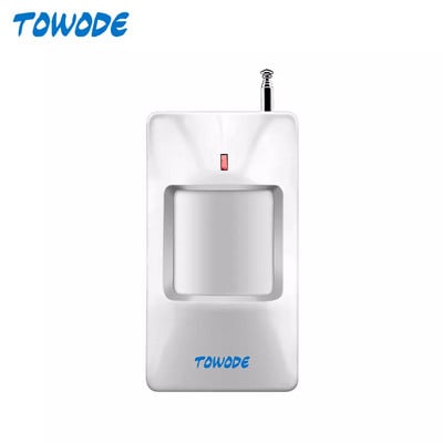 TOWODE Tuya Smart Home riasztórendszer WIFI GSM vezetékes vezeték nélküli biztonság színes LCD kijelzővel mozgásérzékelővel kompatibilis Alexa