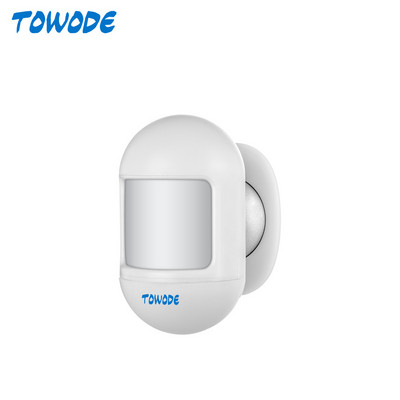 TOWODE Tuya Smart Home riasztórendszer WIFI GSM vezetékes vezeték nélküli biztonság színes LCD kijelzővel mozgásérzékelővel kompatibilis Alexa