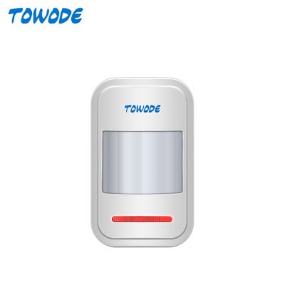 TOWODE Tuya Smart Home riasztórendszer WIFI GSM vezetékes vezeték nélküli biztonság színes LCD kijelzővel mozgásérzékelővel kompatibilis Alexa