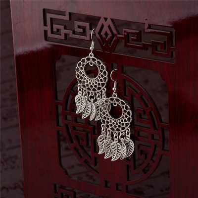 2019-es etnikai kerek ötvözet bojt üreges csepp fülbevaló nőknek Jhumka Jhumki vintage női lógó fülbevaló Oorbellen