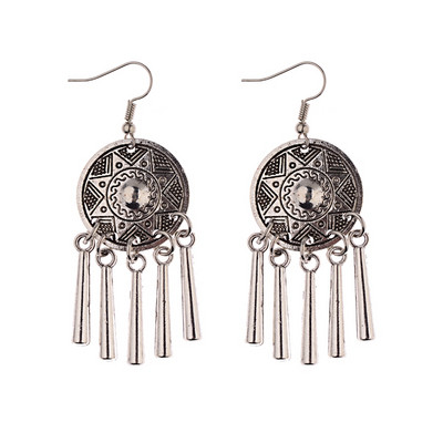 2019-es etnikai kerek ötvözet bojt üreges csepp fülbevaló nőknek Jhumka Jhumki vintage női lógó fülbevaló Oorbellen