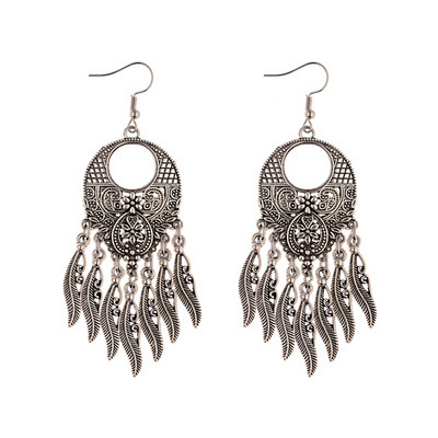 2019-es etnikai kerek ötvözet bojt üreges csepp fülbevaló nőknek Jhumka Jhumki vintage női lógó fülbevaló Oorbellen