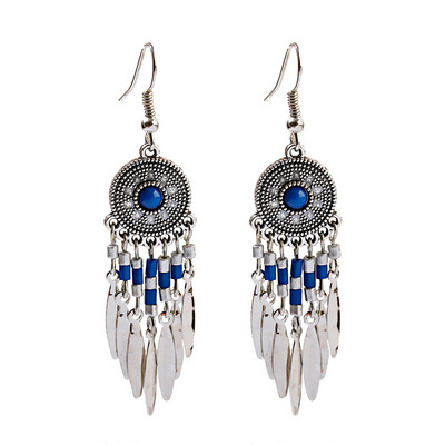 2019-es etnikai kerek ötvözet bojt üreges csepp fülbevaló nőknek Jhumka Jhumki vintage női lógó fülbevaló Oorbellen
