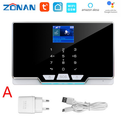 ZONAN G20 TUYA SIM GSM sigurnosni alarmni sustav Kućni pametni alarmni setovi Bežični detektor pokreta Senzor za vrata WIFI APLIKACIJA Daljinski upravljač