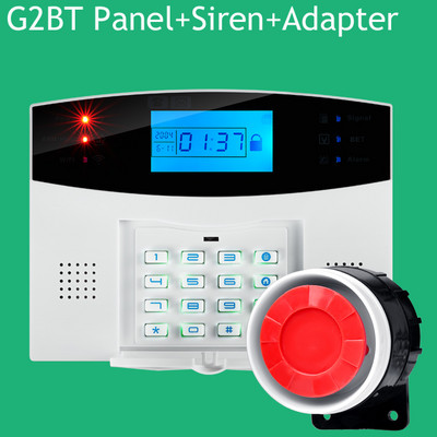 bežični alarmni dodatak staklo/vrata/pir/sirena/dim/plin/voda/lozinka senzor tipkovnice za kućnu sigurnost wifi GSM SMS alarmni sustav