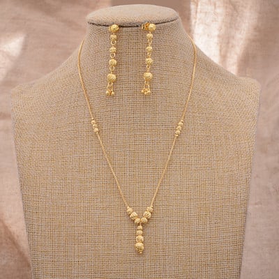 24k Dubai arany színű ékszerkészletek nőknek luxus nyaklánc fülbevaló menyasszonyi afrikai esküvői dísz Feleség ajándék ékszer készlet