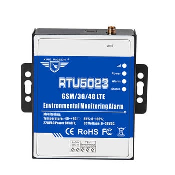 King pigeon RTU5023 GSM 3G 4G RTU Συναγερμός θερμοκρασίας υγρασίας AC/DC Ειδοποίηση απώλειας ισχύος Απομακρυσμένη οθόνη Υποστήριξη Αναφορά χρονοδιακόπτη