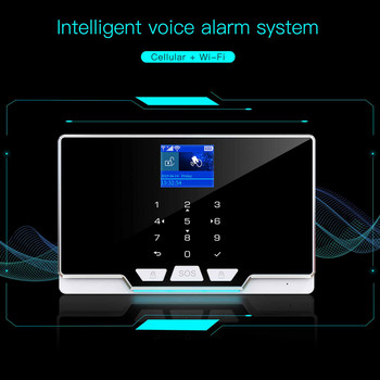 Tuya Интелигентна безжична аларма WIFI SIM GSM охранителна алармена система Комплект APP Control Детектор за движение Сензор Алармена система за кражба