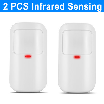 Awapow Tuya Inteligentný WIFI GSM bezpečnostný alarm systém Detektor pohybu Dym Dvere Okno Senzor IP kamera Bezdrôtový alarm systém