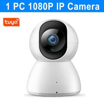 Awapow Tuya Inteligentný WIFI GSM bezpečnostný alarm systém Detektor pohybu Dym Dvere Okno Senzor IP kamera Bezdrôtový alarm systém