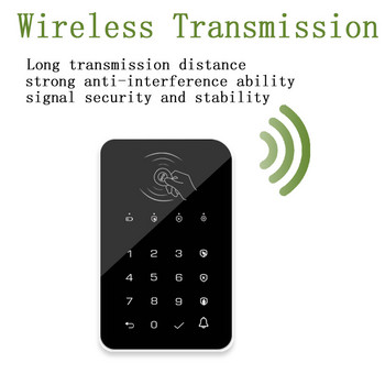 ZONAN G12+K10 Алармена охранителна система Tuya Wifi Gsm Домашна противовзломна Безжична RFID карта Клавиатура Управление на приложението Комплекти за интелигентен дом