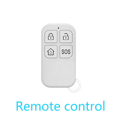 4,3-inčni TFT zaslon, alarmni WiFi Gsm sigurnosni zaslon s aktiviranjem otiska prsta Tuya Smart Life Alexa s detektorom senzora pokreta od 433 Mhz