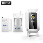 KERUI M7 Zvono dobrodošlice Bežični infracrveni PIR detektor pokreta Senzor Zvono na vratima Alarm dobrodošlice Ulazno zvono