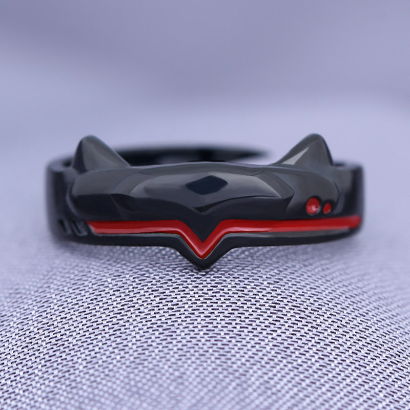 Anime Ayanami Rei Kaworu Nagisa Cosplay Žiedai Reguliuojami Vyriški Moteriški Papuošalai Pirštų žiedų rekvizitai Helovino dovanos