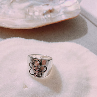 HUANZHI 2020 Nauja kelių sluoksnių netaisyklingos trapecijos kvadrato formos kryžminio išpjova metalinis žiedas, skirtas moterims, mergaičių vakarėliui papuošalų dovana