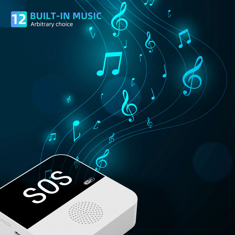 Belaidis „WiFi Smart Home Automation“ signalizacijos sistemos saugos apsaugos rinkinys su 433 MHz jutikliu, palaikymas „Google Alexa“